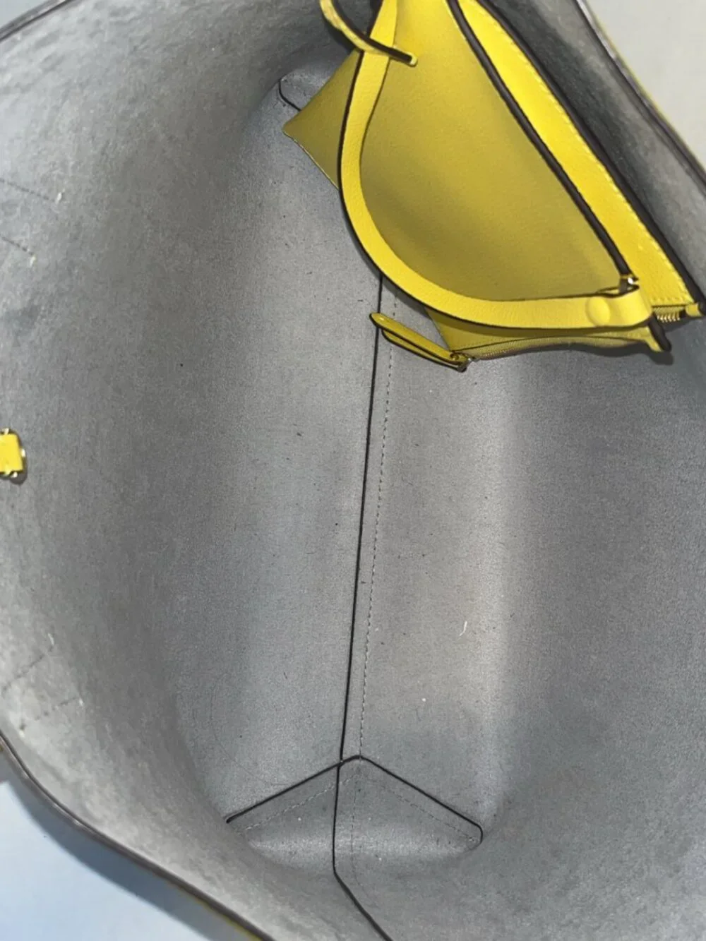 Kate Spade Yellow Leather Tote